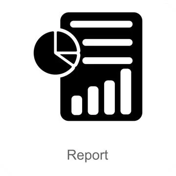 Report Stock Illustration
