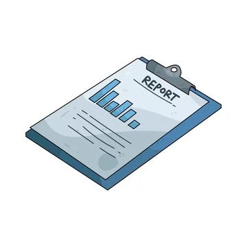 Report illustration 스톡 일러스트