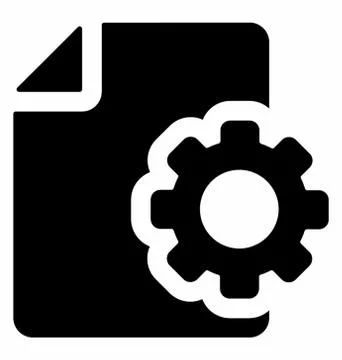 Report Setting Vector Stock Illustration