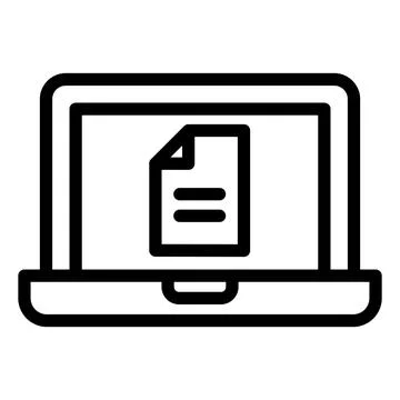 Report Vector Icon Design Illustration Stock Illustration