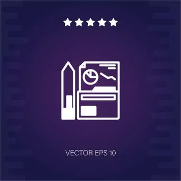 Report vector icon Stock Illustration