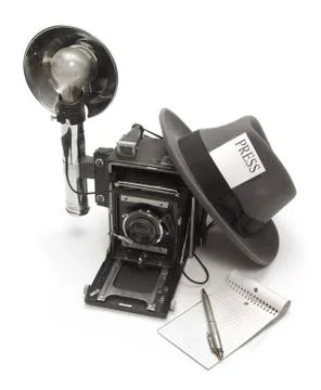 Reporter 写真素材