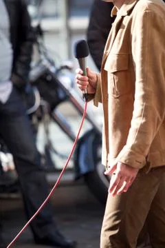 Reporter Stock Photos