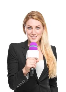 Reporter Stock Photos