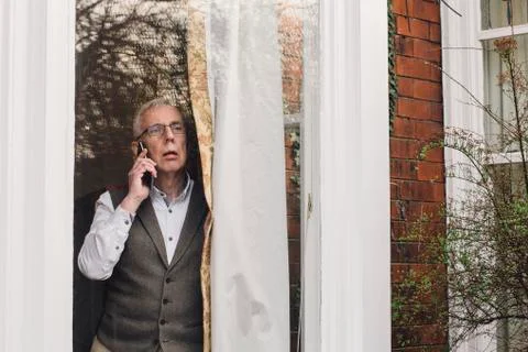 Reporting A Crime Stockfoto's