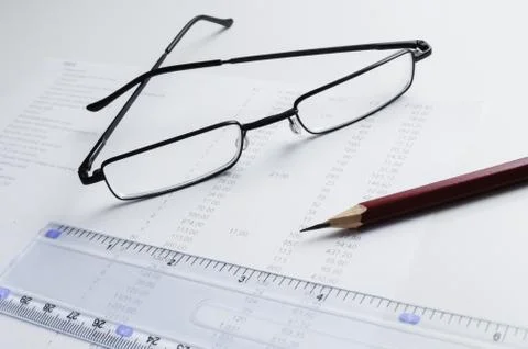 Reporting documents Foto stock