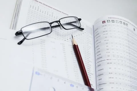 Reporting documents Stock Photos