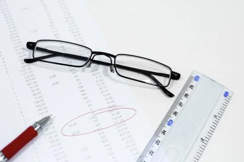 Reporting documents Stock Photos