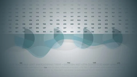 Reports loopable animated opening video 4K. Slide effects 3d. Stock Footage 118985011