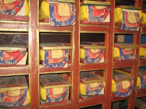 Repository of books. Stock Photos