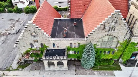 Represent and Emulate - The Castle - Syracuse, NY Fotos Stock