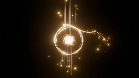 A representation of an atom or molecule. Stock Footage 328276074