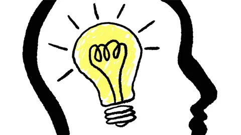 Representation of idea and creativity, whiteboard style animation, ideal footage Video stock 153133074
