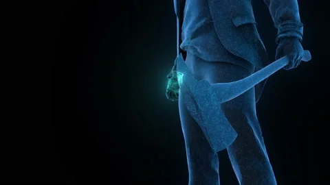 Representation of The Murderer 4k Stock Footage 146382998