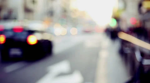 Representation of urban context with out of focus and blurred background Stock-Footage 57204507