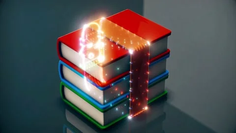 Representation of Zip Archive Stock Footage 145273808