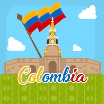 Representative image of Colombia Ilustración de archivo