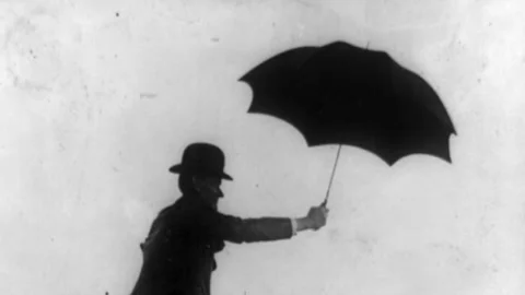 Representative William D. Upshaw of Georgia Prohibition Advocate 1920s Stock Footage 194212304