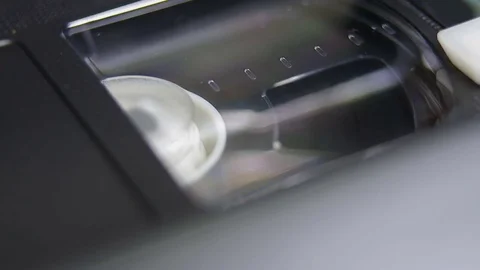 Reproduction of a videotape (close up) Stock Footage 81139014