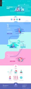 Reproduction - web page template Stock Illustration