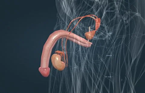 The reproductive system consists of organs which work together for the purpos Stock Illustration