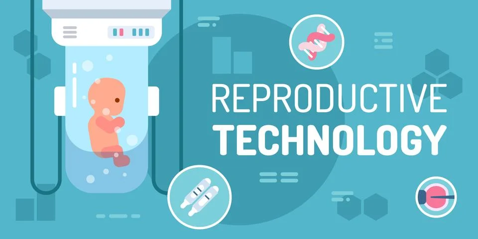 Reproductive technology Illustrazione stock