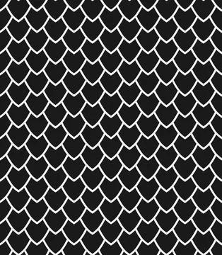 Reptile scale pattern using as seamless background Illustrazione stock