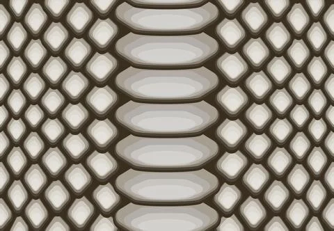 Reptile scaly skin vector pattern Stockillustratie