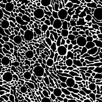 Reptile skin seamless pattern Stock Illustration