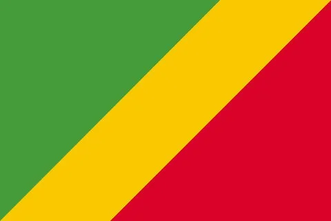 Republic of Congo background illustration large file Stock Illustration