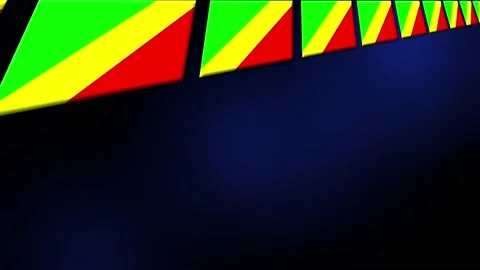 Republic of the Congo Flag Animated Back... | Stock Video | Pond5