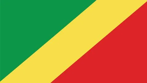 Republic of the congo  Flag for Independence Day and infographic Vector illus Stock Illustration