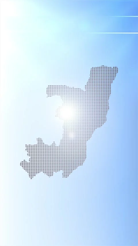 Republic of the Congo Map Opener Stock Footage 276973449