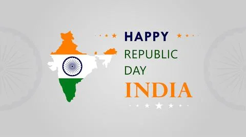 Republic day of India Stock Illustration
