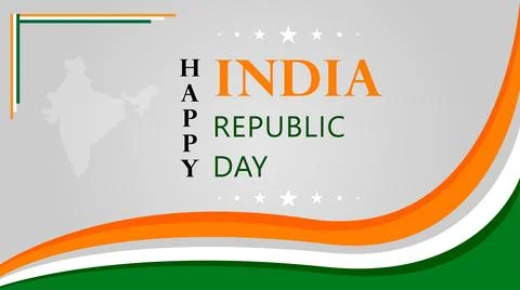 Republic Day of India Stock Illustration