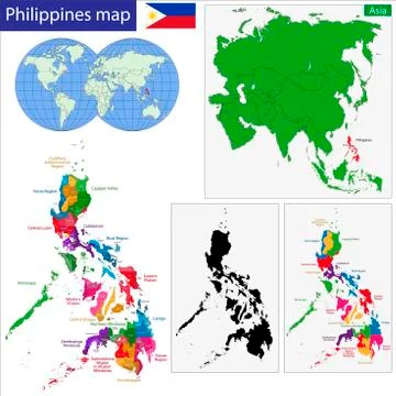 Republic of the Philippines Stock Illustration
