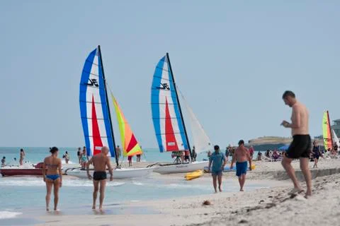 Republic of Сuba.Varadero's beach Stock-Fotos