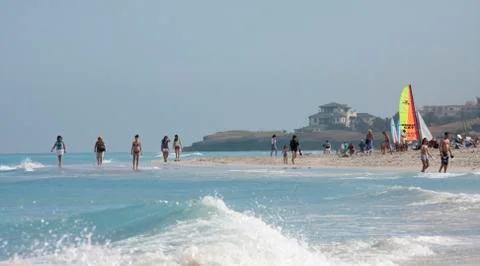 Republic of Сuba.Varadero's beach Foto stock