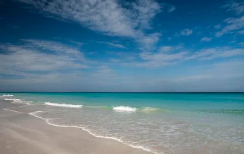 Republic of Сuba.Varadero's beach Foto stock