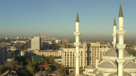 The Republican Central Mosque named after Imam Al Sarakhsi Video stock 259968646
