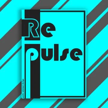 Repulse interior poster Stock Illustration