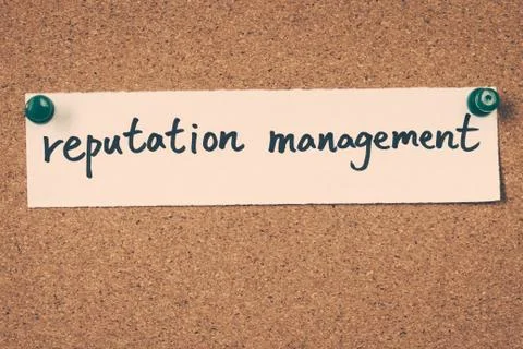 Reputation management Stock Photos