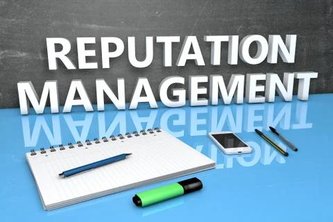Reputation Management text concept Stock Illustration