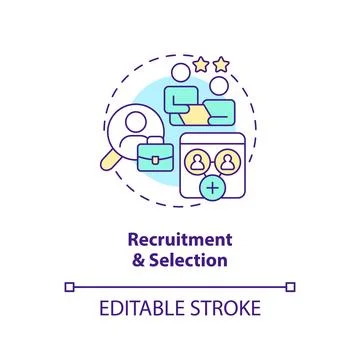 Requirement and selection concept icon イラスト素材