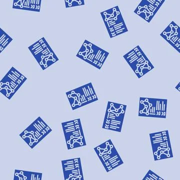 Requirement gathering analyst glyph vector seamless pattern Stock Illustration
