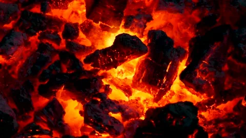 Rescoldo barbacoa Video stock 131456661