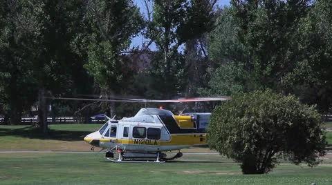 RESCUE COPTER TAKES OFF Stock-Footage 22952393