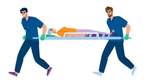 Rescue emergency paramedic vector Stock Illustration