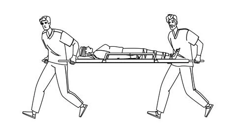 Rescue emergency paramedic vector Stock Illustration