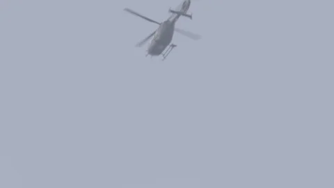 Rescue helicopter Video stock 123473396